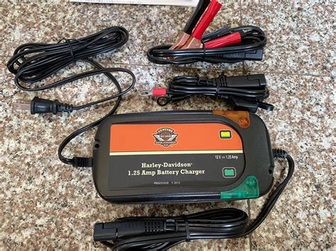 Harley-Davidson battery charger, Motorcycles, Motorcycle Accessories on Carousell