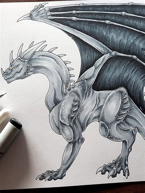Dragon Drawing Tutorial - Draw Epic Dragons yourself! - Art in Context