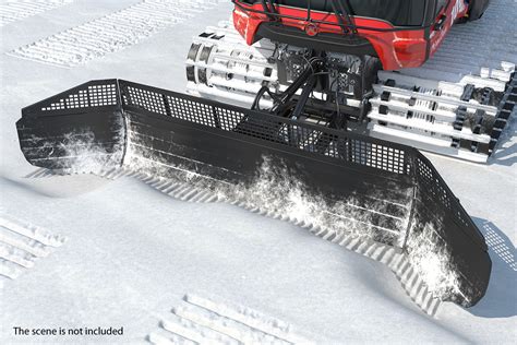 3D pistenbully 100 snowcat snow - TurboSquid 1398849