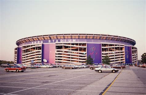 Shea Stadium From the Parking Lot - Mets History