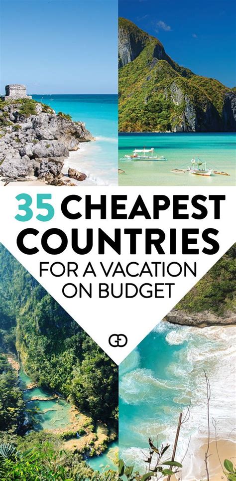 35 Cheapest Countries To Visit in 2019 - Are you planning your next ...