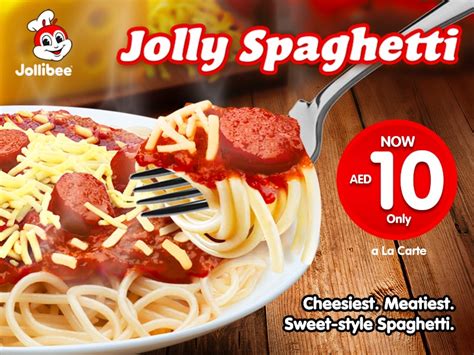 Jollibee Menu Spaghetti