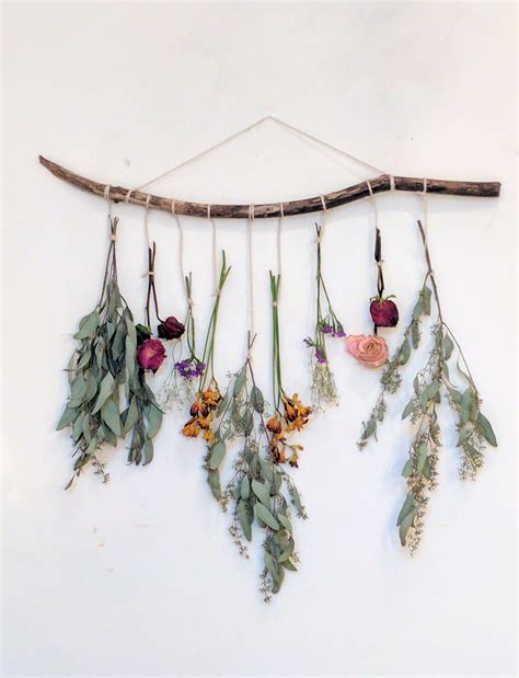 Make your own dried floral wall hanging using your leftover bouquets or ...