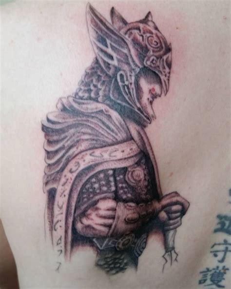 Celtic warrior from this morning. #celtic #warrior #tattoo # ...