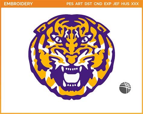 LSU Tigers - Alternate Logo (2014) - College Sports Embroidery Logo in ...