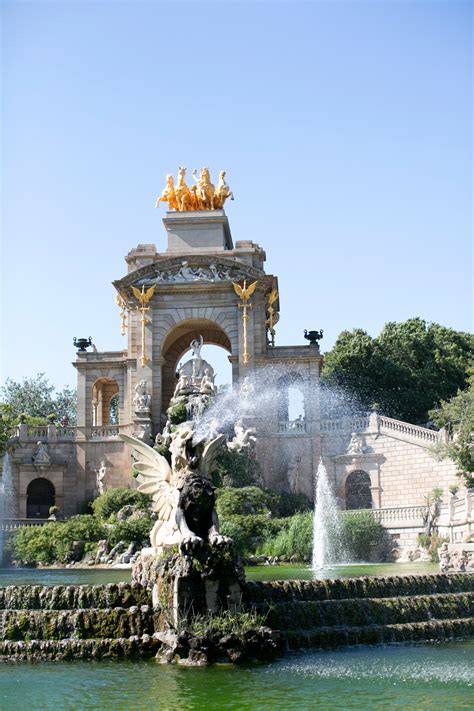 Cascada Fountain at Parc de la Ciutadella in Barcelona - Entouriste