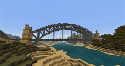 Through Arch Bridge Minecraft Map