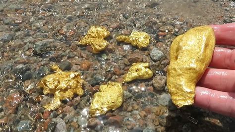 How to find gold nuggets near the house in any country!? - YouTube