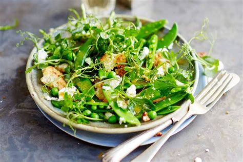 Jamie Oliver's pea and feta salad - Recipes - delicious.com.au