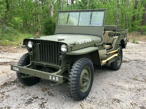 1942 Willys MB Military Jeep for sale