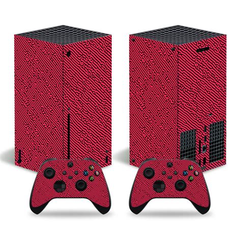 Cool Gradient Rood - Xbox Series X Console Skins | Xbox Series X ...