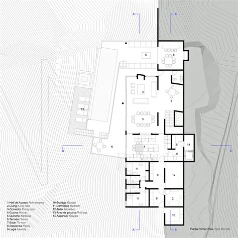 018 Floor Plans – Paravicini Luxury Beach House – Cachagua, Chile – The ...