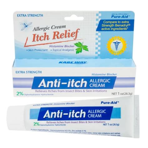 Itch Relief Allergy Cream Histamine Blocker 28goLu | Lazada PH