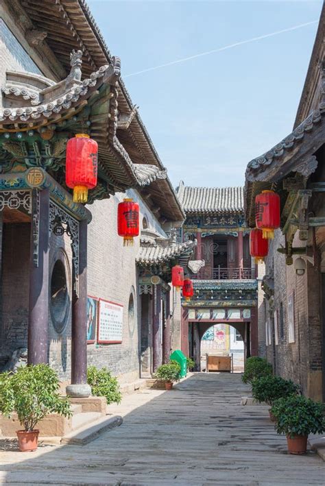 Caojia Mansion. a Famous Historic Site in Taigu, Shanxi, China Editorial Photo - Image of rural ...