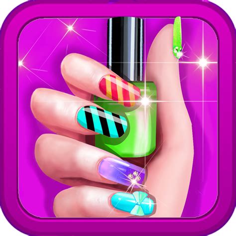 A+ Nail Art Beauty Salon Fashion Makeover Game For Girls - Simulation