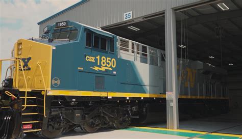 CSX unveils L&N heritage locomotive - Trains