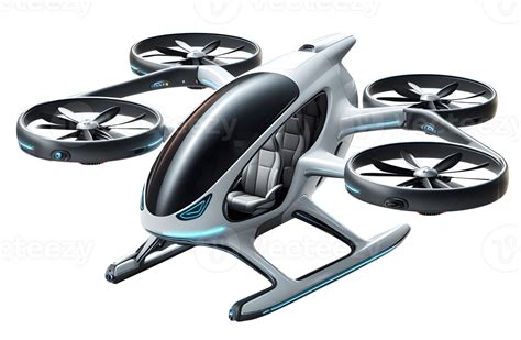 Passenger drone flying taxi flying bus passenger drone transparent background 43848091 PNG