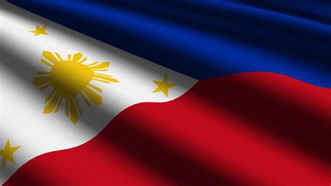 Philippines Close Waving Flag Hd Loop Stock Footage Video (100% Royalty-free) 927619 | Shutterstock