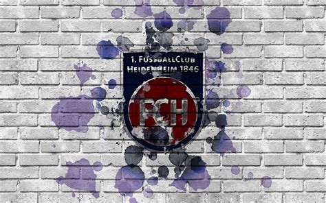 Heidenheim Fc Bundesliga 2 German Football Club Logo Football Soccer Fc ...