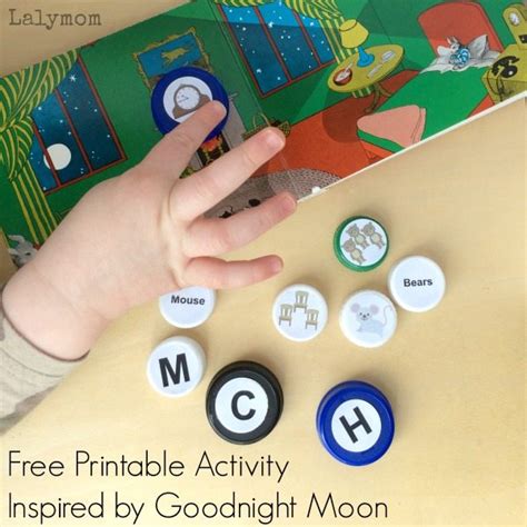 Goodnight Moon Book Words Activities - Free Printable - LalyMom