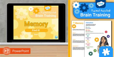 Brain Training Game - Memory - Find It! | Twinkl - Twinkl