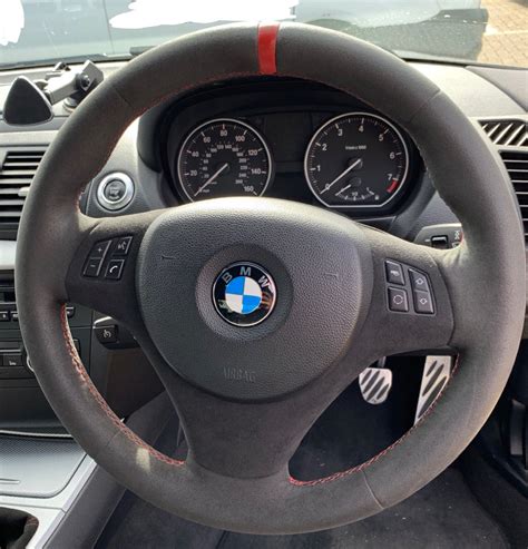 MODE Custom Suede Steering Wheel Cover for BMW E-Series M-Sport & M ...