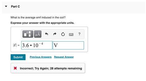 Solved Part A In a physics laboratory experiment, a coil | Chegg.com