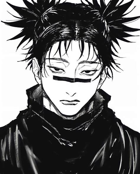 an anime character with spiked hair and piercings on his head, looking ...