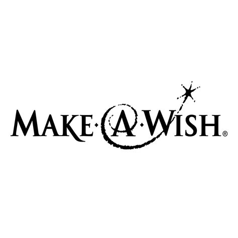 Make A Wish Logo Black and White – Brands Logos