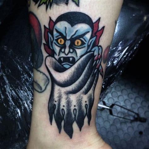 60 Vampire Tattoos For Men - Bite Into Cool Designs