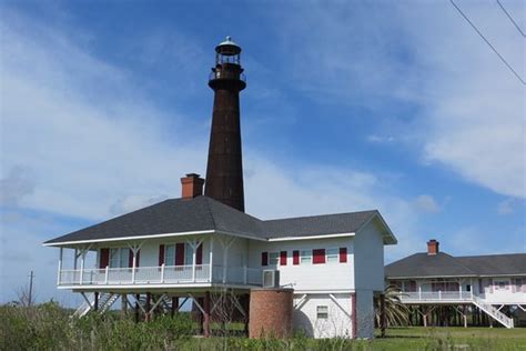 This is truly a "DRIVE BY" site! - Review of Bolivar Point Lighthouse ...