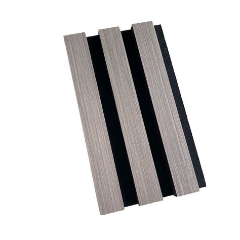 Natural Log Wood Slats Acoustic Panel for Home Feature Wall Decoration ...