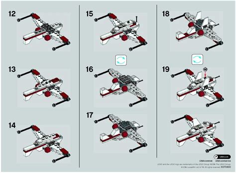 View LEGO® instruction 30247 ARC-170 Starfighter - LEGO instructions ...