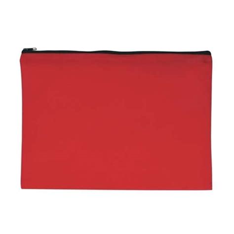 Non-Woven Document Sleeve with Zipper | Deluxe