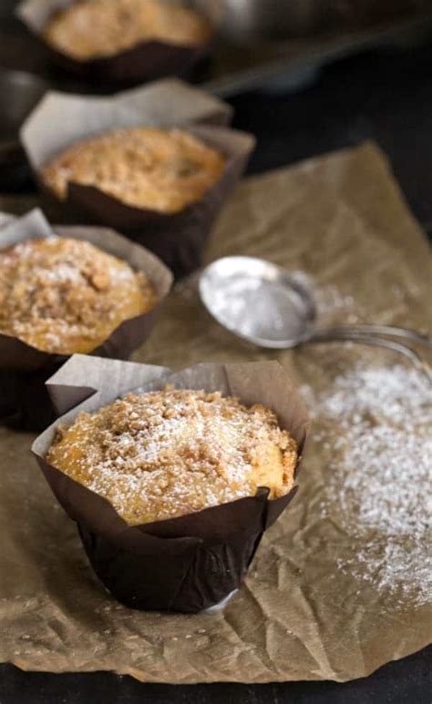 Crumb Cake Muffins - i heart eating