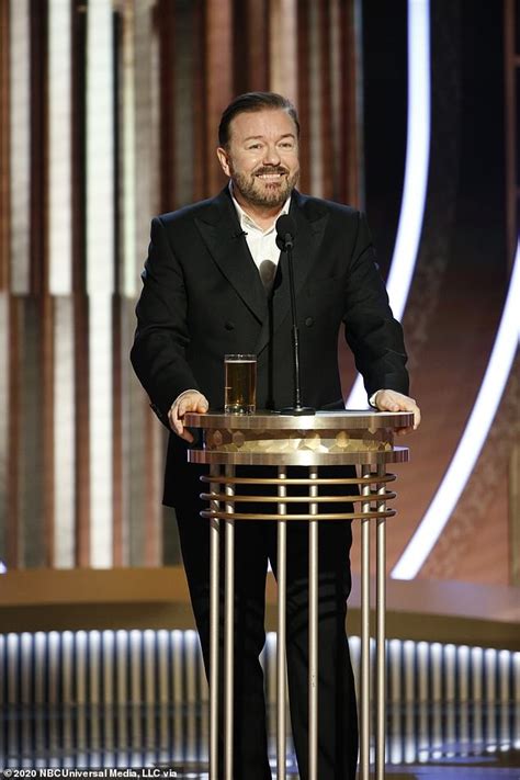 'I tried to warn them!' Ricky Gervais hits out at stars for preaching at Oscars ceremony ...