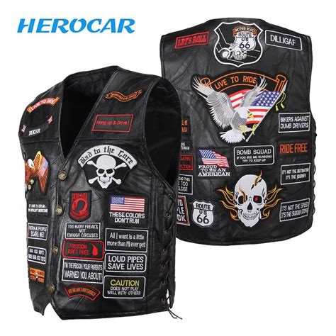 Leather Motorcycle Vest Vintage For Men | Retro motorcycle, Motorbike ...