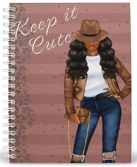 Personalized Notebook -KEEP IT CUTE | Cute daily planner, Cute notebooks, Cute