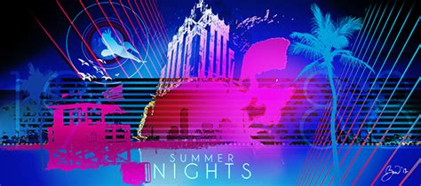 Endless Summer Nights on Behance