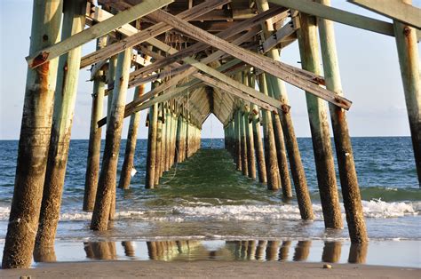 Ocean Crest Pier, Oak Island, NC | Oak island, Beautiful places, Favorite places