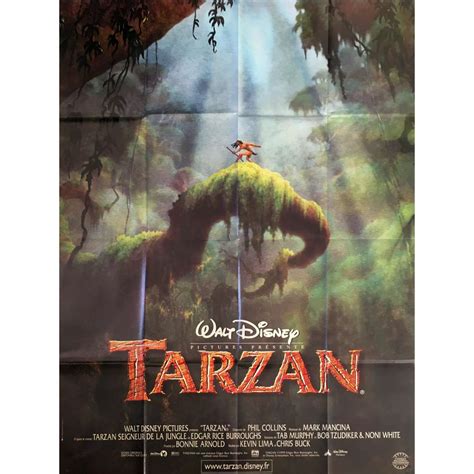 TARZAN French Movie Poster - 47x63 in. - 1999