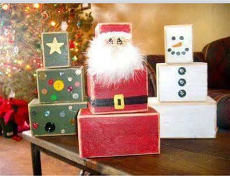 Pin by Indulge by Angela on Christmas | Christmas blocks, Christmas crafts, Christmas projects