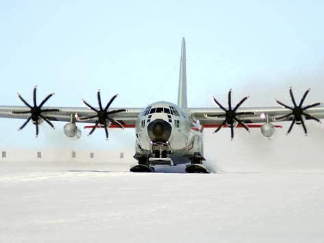 'A Ski-equipped LC-130 Hercules' Photographic Print - Stocktrek Images ...