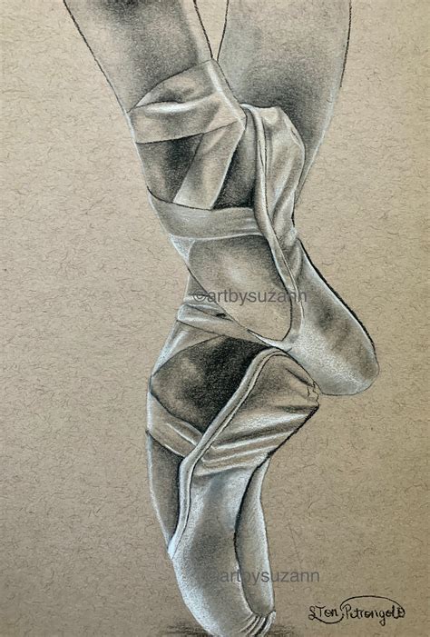 Ballet Shoe Drawing