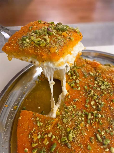 Knafeh Recipe Lebanese | Dandk Organizer