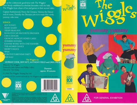 THE WIGGLES YUMMY YUMMY VHS VIDEO PAL~ A RARE FIND | eBay