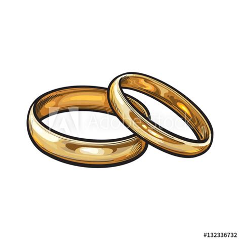 Wedding Ring Sketch at PaintingValley.com | Explore collection of Wedding Ring Sketch