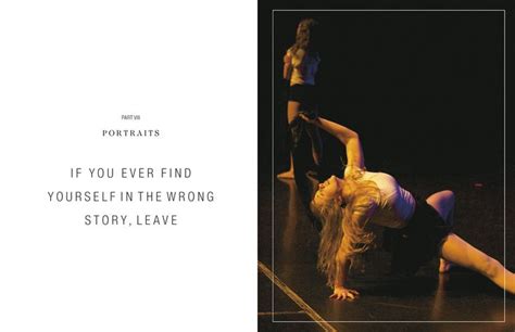 two women are performing on the floor in front of a black background with text that reads, if ...