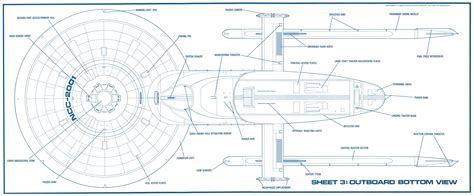 Star Trek Blueprints: U.S.S. Excelsior Ingram Class Plans