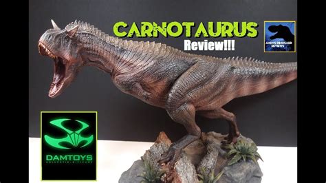 2019 Damtoys INCREDIBLE Carnotaurus Statue Review!!! - YouTube